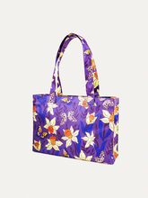 Waterproof Dog Walker's Tote - Violet Butterfly Whispers